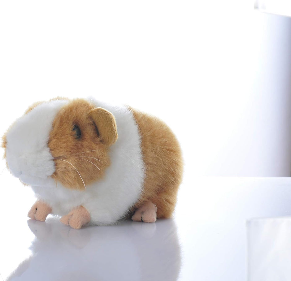 8 Inch Guinea Pig Plush Toy Stuffed Animal Toy Plush Animal Doll (Orange)