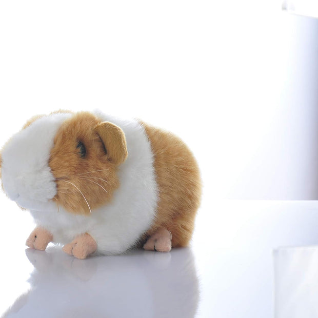 8 Inch Guinea Pig Plush Toy Stuffed Animal Toy Plush Animal Doll (Orange)