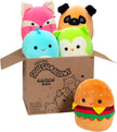 Original Mystery Box 5-Inch Plush 5 Pack - Official  Plush - Collectible Soft & Squishy Mini Stuffed Animal Toy 