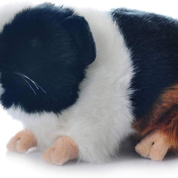 8 Inch Guinea Pig Plush Toy Stuffed Animal Toy Plush Animal Doll (Black)