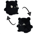 - Plushmates - Magnetic Reversible Plushies That Hold Hands When Happy - Black Bear - Huggable and Soft Sensory Fidget Toy Stuffed Animals That Show Your Mood - Gift for Kids and Adults!